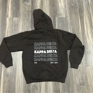 Brown kappa delta hoodie